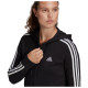 Adidas Γυναικεία ζακέτα Essentials French Terry 3-Stripes Full-Zip Hoodie